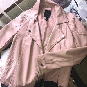Faux leather jacket from Forever 21